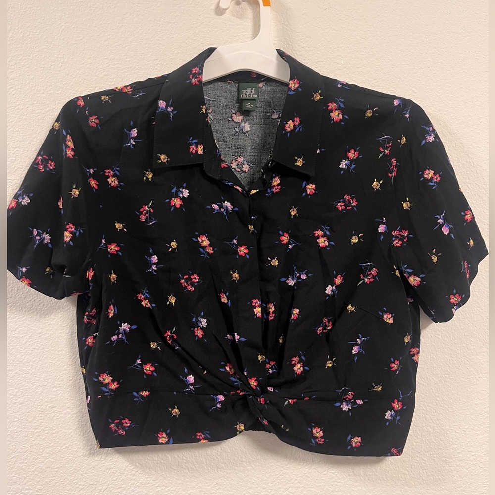 Floral Crop Top